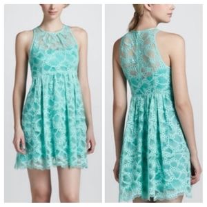 Nanette Lepore Mint Secret Escapes Lace Dress 6